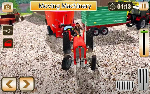 Tractor Trolley Simulator Farming Game 2021 screenshot 2