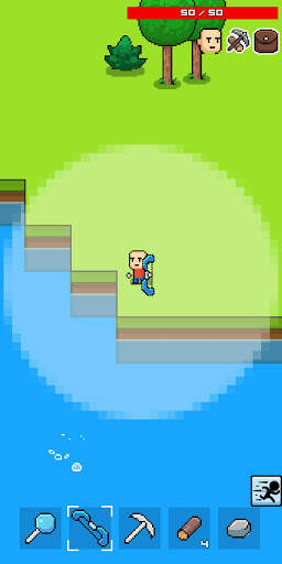 Whatcraft 2d rpg survival bertahan hidup screenshot 2