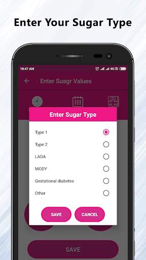 Sugar Tester App Info screenshot 2