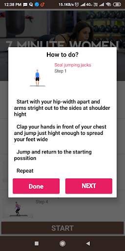 7 Minute Workout screenshot 4