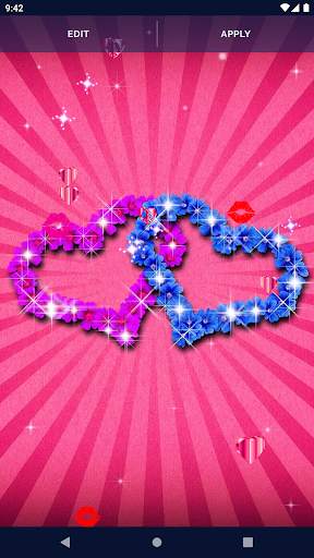 HD Pink Girly Live Wallpaper screenshot 5