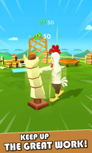 Idle Workout Rooster - MMA gym Fighting screenshot 1