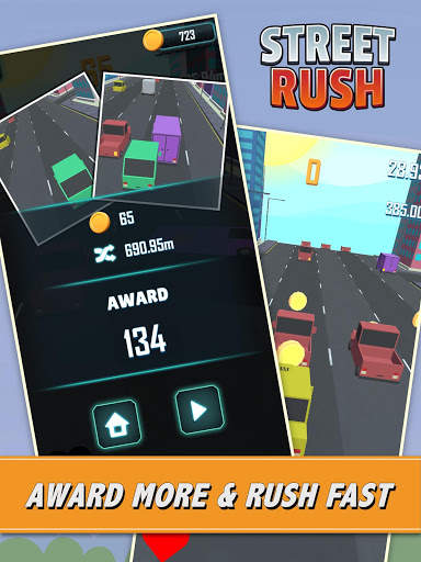 Street Rush: Mini Car Racer स्क्रीनशॉट 6