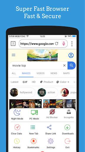 New Uc browser 2020: Fast & secure - turbo, mini screenshot 4