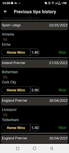 2  ODDS Daily Tips screenshot 3