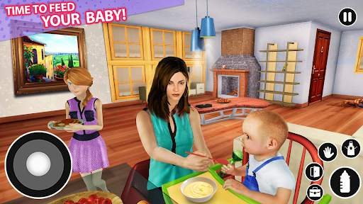 Single Mom Baby Simulator screenshot 1