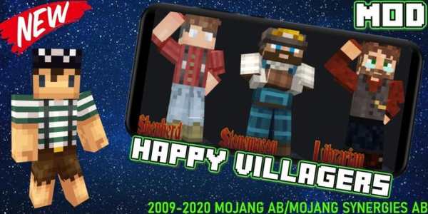 Mod Happy Villagers screenshot 1