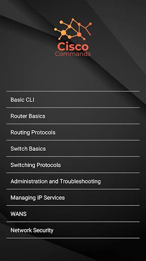 CCNA Commands screenshot 1