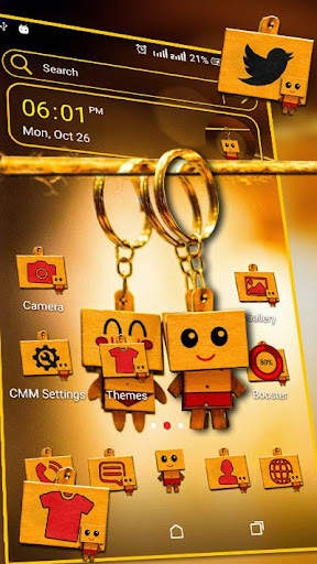 Cute Keyring Theme Launcher screenshot 1