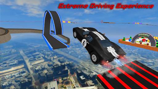 Ramp Car Stunts Racing Impossible Tracks simulator screenshot 2