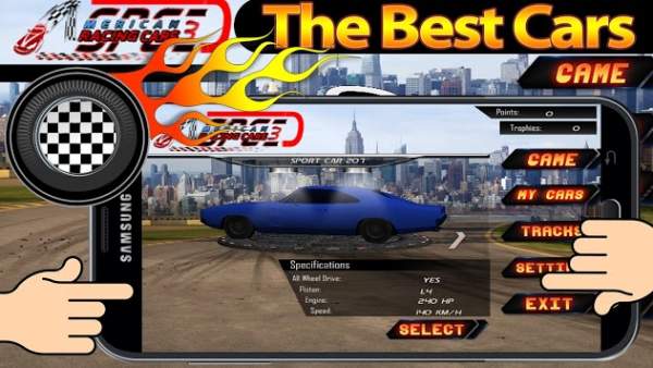 American Speed Car Racing screenshot 2