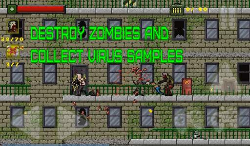 Alone on the roof: Zombie shooter screenshot 4