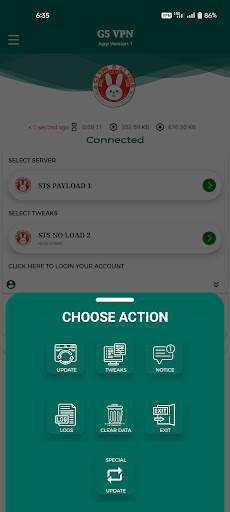 G5 VPN screenshot 1
