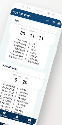 Age Calculator - Date of Birth screenshot 2