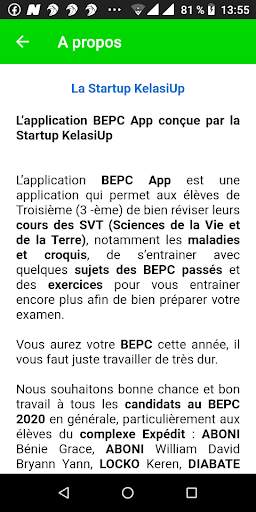 BEPC App : SVT 3ème, cours, maladies et exercices screenshot 5