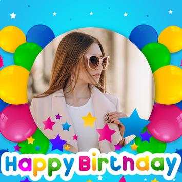 Happy Birthday Photo Frame 3 تصوير الشاشة