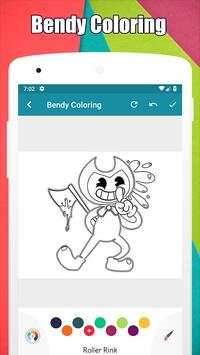 Bendy coloring pages screenshot 3
