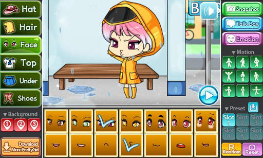 Rain Coat Pretty Girl screenshot 3