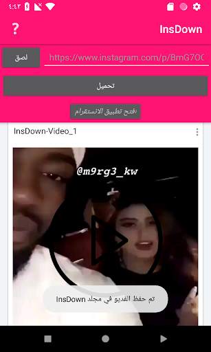 InsDown - Video downloader - for Instagram screenshot 4