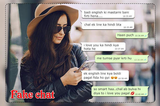 Fake Chat With Girlfriend : Fake Conversations 3 تصوير الشاشة