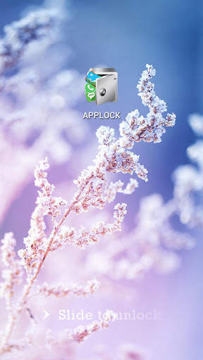 AppLock Theme Beautiful Flower screenshot 3