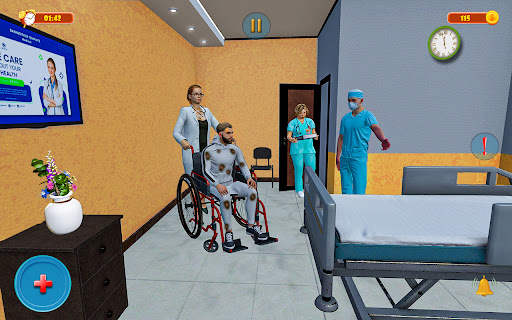 Virtual Nurse Hospital Game 3D screenshot 3