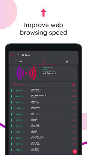Net Optimizer: Optimize Ping screenshot 8