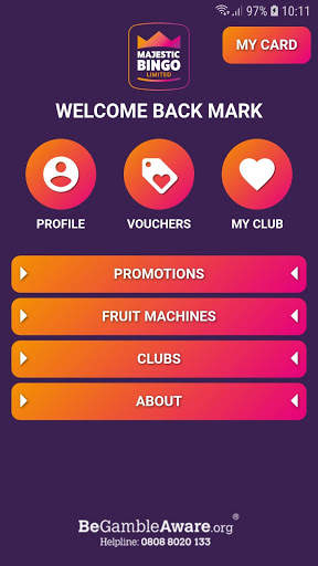 Majestic Bingo screenshot 1