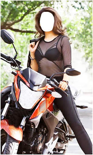 Women Bike Photo Suit New screenshot 1