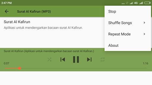 Surat Al Kafirun screenshot 5