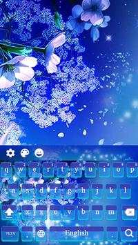 Night Sakura Keyboard screenshot 1