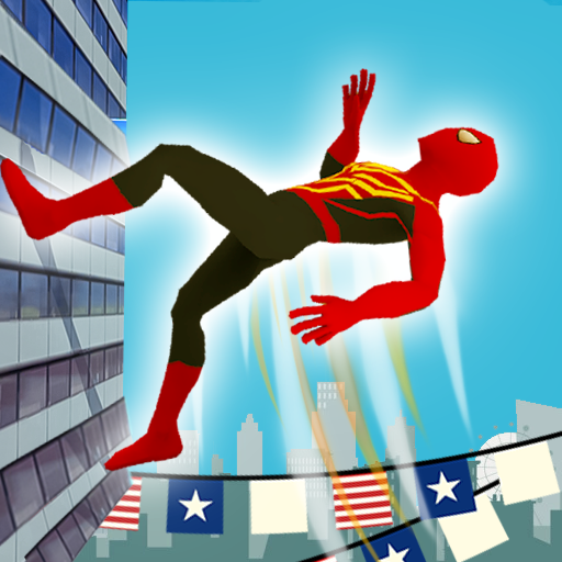 Superhero Jump: Fly Sky Run icon
