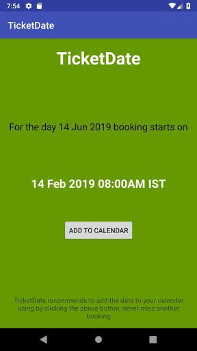 TicketDate - Rail Booking Date Calculator screenshot 4