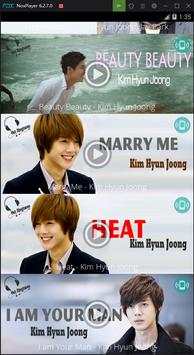 Kim Hyun Joong Hot Ringtones screenshot 3