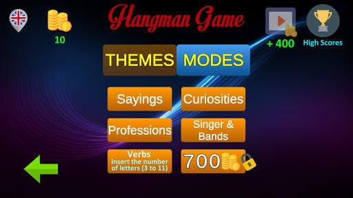 Hangman Game screenshot 2