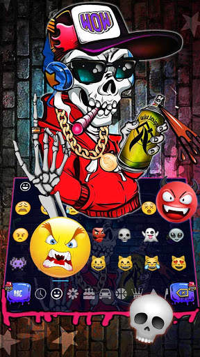 Graffiti Hip Pop Keyboard screenshot 2