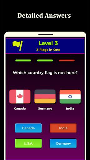 World Flags Quiz Game скриншот 2