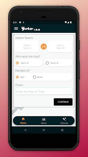 Cricket Scoring App - Yorker screenshot 2
