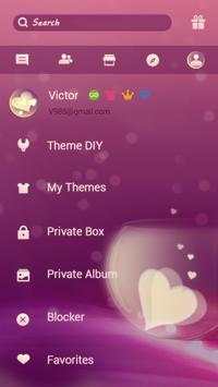GO SMS DREAM OF LOVE THEME screenshot 5