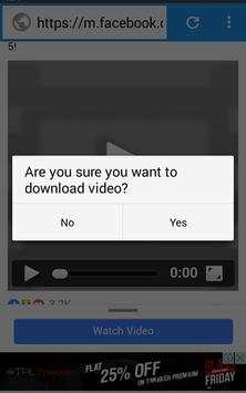 FB VIDEO DOWNLOADER FREE स्क्रीनशॉट 3