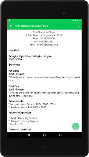 Resume Preparation Guide screenshot 7