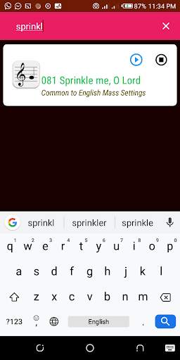 Catholic Mass Songs screenshot 3
