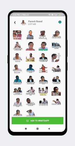 Hindi Sticker: Funny WASticker screenshot 5