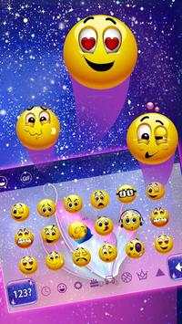 Colorful Starry Butterfly Keyboard screenshot 3