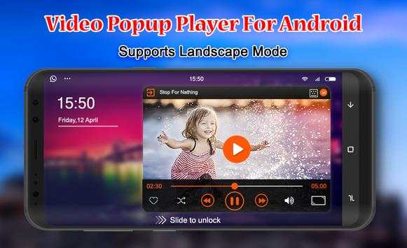 Video Popup Player For Android screenshot 3