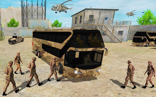 Army Commando Transport: Trò chơi lái xe mới screenshot 3