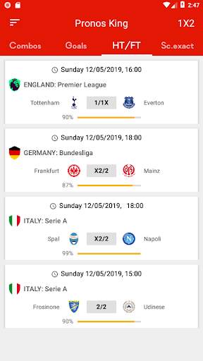 Pronos King скриншот 3