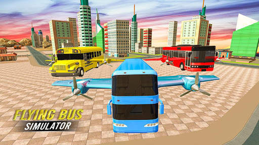 Penerbangan Kota Bis: Penerbangan Simulator 2019 screenshot 2