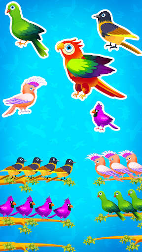Color Bird Sort Puzzle Games screenshot 3