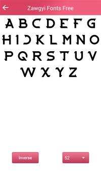 Zawgyi Fonts Free screenshot 4